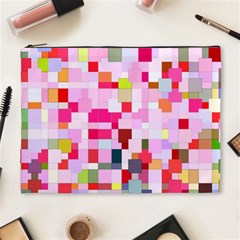 The Framework Paintings Square Cosmetic Bag (xl) by Sarkoni