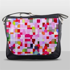 The Framework Paintings Square Messenger Bag by Sarkoni