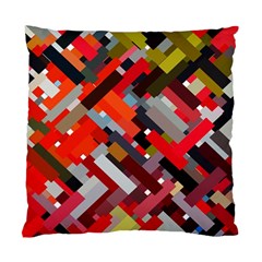 Maze Mazes Fabric Fabrics Color Standard Cushion Case (two Sides) by Sarkoni