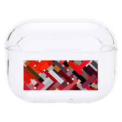 Maze Mazes Fabric Fabrics Color Hard Pc Airpods Pro Case by Sarkoni