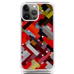 Maze Mazes Fabric Fabrics Color iPhone 13 Pro Max TPU UV Print Case Front