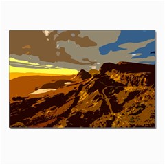 Scotland Monti Mountains Mountain Postcard 4 x 6  (pkg Of 10) by Sarkoni