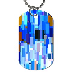 Color Colors Abstract Colorful Dog Tag (one Side) by Sarkoni