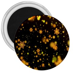 Background Black Blur Colorful 3  Magnets