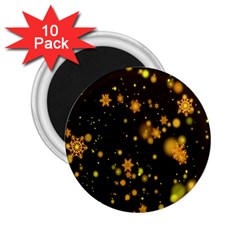 Background Black Blur Colorful 2.25  Magnets (10 pack) 