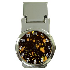 Background Black Blur Colorful Money Clip Watches