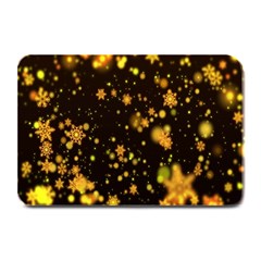 Background Black Blur Colorful Plate Mats