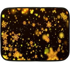 Background Black Blur Colorful Fleece Blanket (Mini)