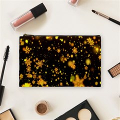 Background Black Blur Colorful Cosmetic Bag (Medium)