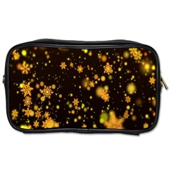 Background Black Blur Colorful Toiletries Bag (One Side)