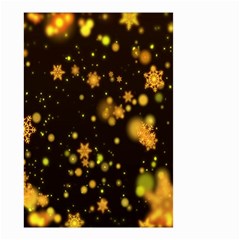 Background Black Blur Colorful Small Garden Flag (Two Sides)