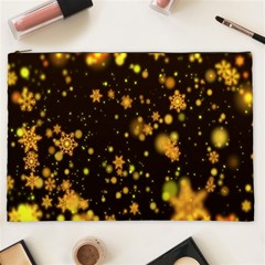 Background Black Blur Colorful Cosmetic Bag (XXL)