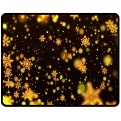 Background Black Blur Colorful Two Sides Fleece Blanket (Medium)