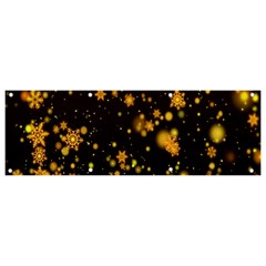 Background Black Blur Colorful Banner and Sign 9  x 3 