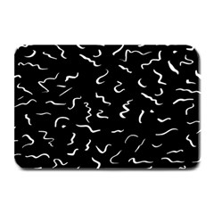 Scribbles Lines Drawing Picture Plate Mats by Sarkoni