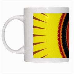 Art Decoration Wallpaper Bright White Mug by Sarkoni