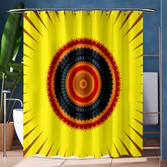 Art Decoration Wallpaper Bright Shower Curtain 60  X 72  (medium)  by Sarkoni