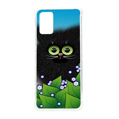 Kitten Black Furry Illustration Samsung Galaxy S20plus 6 7 Inch Tpu Uv Case by Sarkoni