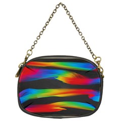 Colorful Background Chain Purse (two Sides) by Sarkoni