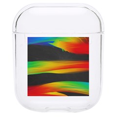 Colorful Background Hard Pc Airpods 1/2 Case by Sarkoni