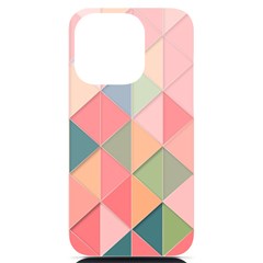 Background Geometric Triangle Iphone 14 Pro Black Uv Print Case by Sarkoni