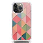 Background Geometric Triangle iPhone 13 Pro TPU UV Print Case Front