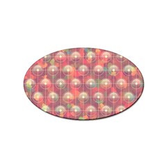 Colorful Background Abstract Sticker (oval) by Sarkoni