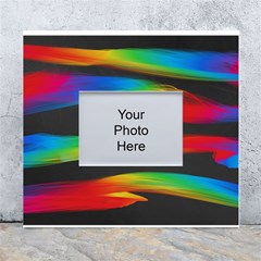 Colorful Background White Wall Photo Frame 5  X 7  by Sarkoni