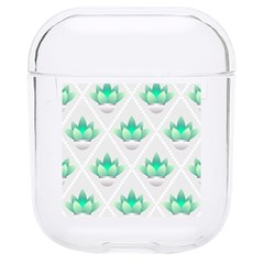 Plant Pattern Green Leaf Flora Hard Pc Airpods 1/2 Case