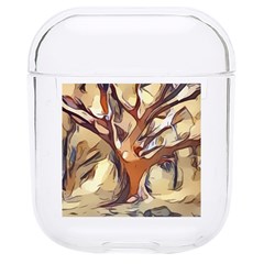 Tree Forest Woods Nature Landscape Hard Pc Airpods 1/2 Case by Sarkoni