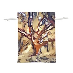 Tree Forest Woods Nature Landscape Lightweight Drawstring Pouch (s) by Sarkoni