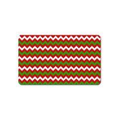 Christmas Paper Scrapbooking Pattern Magnet (name Card) by Sarkoni