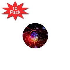 Physics Quantum Physics Particles 1  Mini Buttons (10 Pack)  by Sarkoni