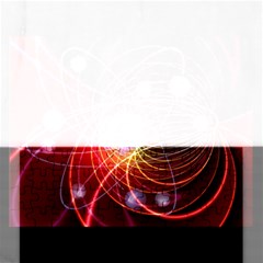 Physics Quantum Physics Particles Rectangular Jigsaw Puzzl by Sarkoni