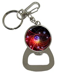 Physics Quantum Physics Particles Bottle Opener Key Chain by Sarkoni