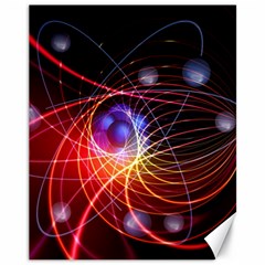 Physics Quantum Physics Particles Canvas 11  X 14  by Sarkoni