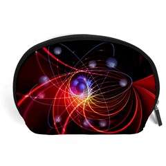 Physics Quantum Physics Particles Accessory Pouch (large) by Sarkoni