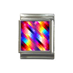 Abstract Background Colorful Pattern Italian Charm (13mm) by Sarkoni