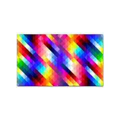 Abstract Background Colorful Pattern Sticker Rectangular (10 Pack) by Sarkoni