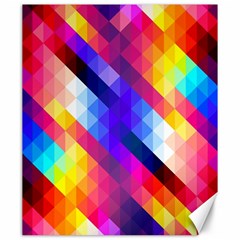 Abstract Background Colorful Pattern Canvas 20  X 24  by Sarkoni