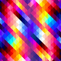 Abstract Background Colorful Pattern Play Mat (square) by Sarkoni