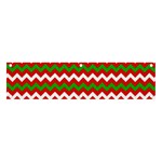 Christmas Paper Scrapbooking Pattern Banner and Sign 4  x 1  Front