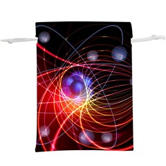 Physics Quantum Physics Particles Lightweight Drawstring Pouch (xl) by Sarkoni