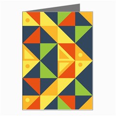 Background Geometric Color Greeting Card by Sarkoni