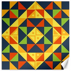 Background Geometric Color Canvas 20  X 20  by Sarkoni