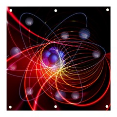 Physics Quantum Physics Particles Banner And Sign 3  X 3  by Sarkoni