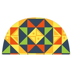 Background Geometric Color Anti Scalding Pot Cap