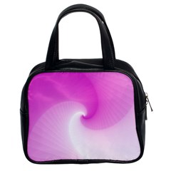 Abstract Spiral Pattern Background Classic Handbag (two Sides) by Sarkoni