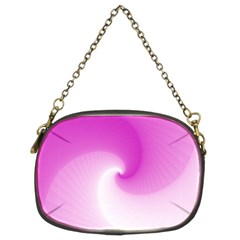 Abstract Spiral Pattern Background Chain Purse (two Sides) by Sarkoni