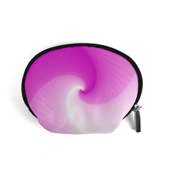 Abstract Spiral Pattern Background Accessory Pouch (small) by Sarkoni